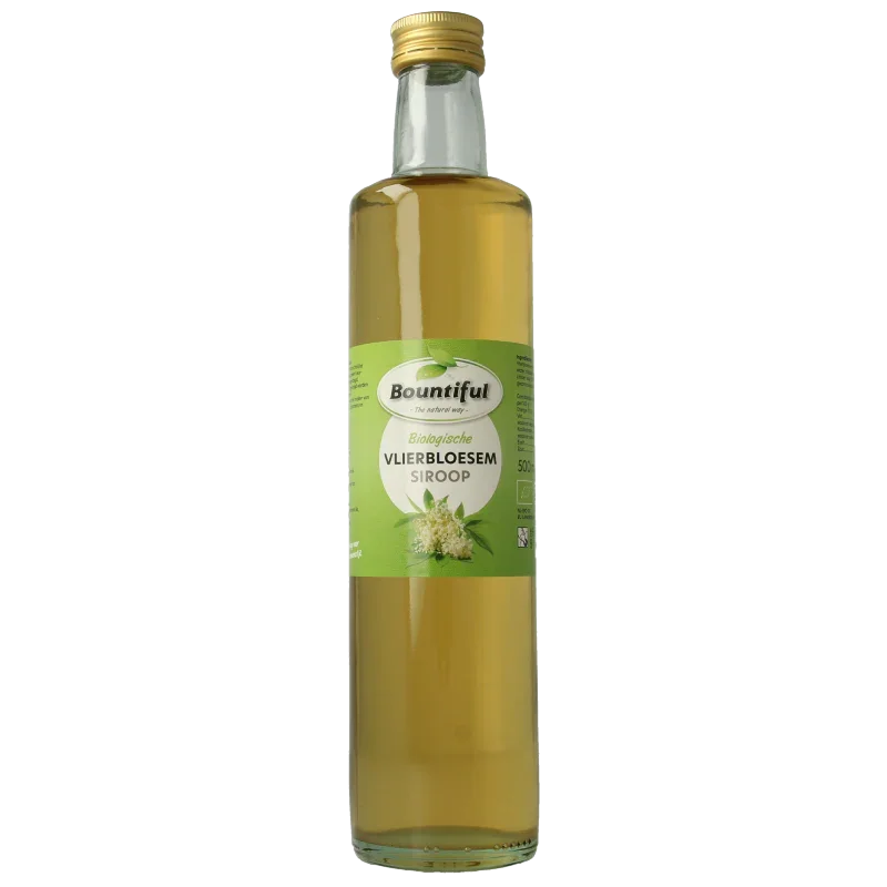 Bountiful Vlierbloesemsiroop bio 500 Milliliter