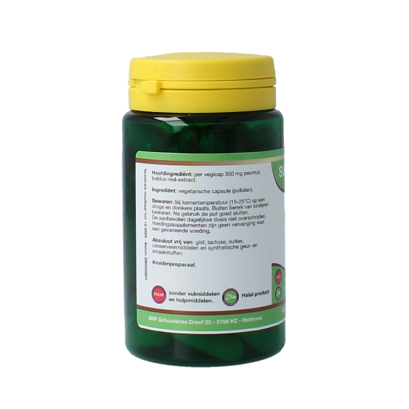 SNP Boldo 350mg puur 60 Vegetarische capsules