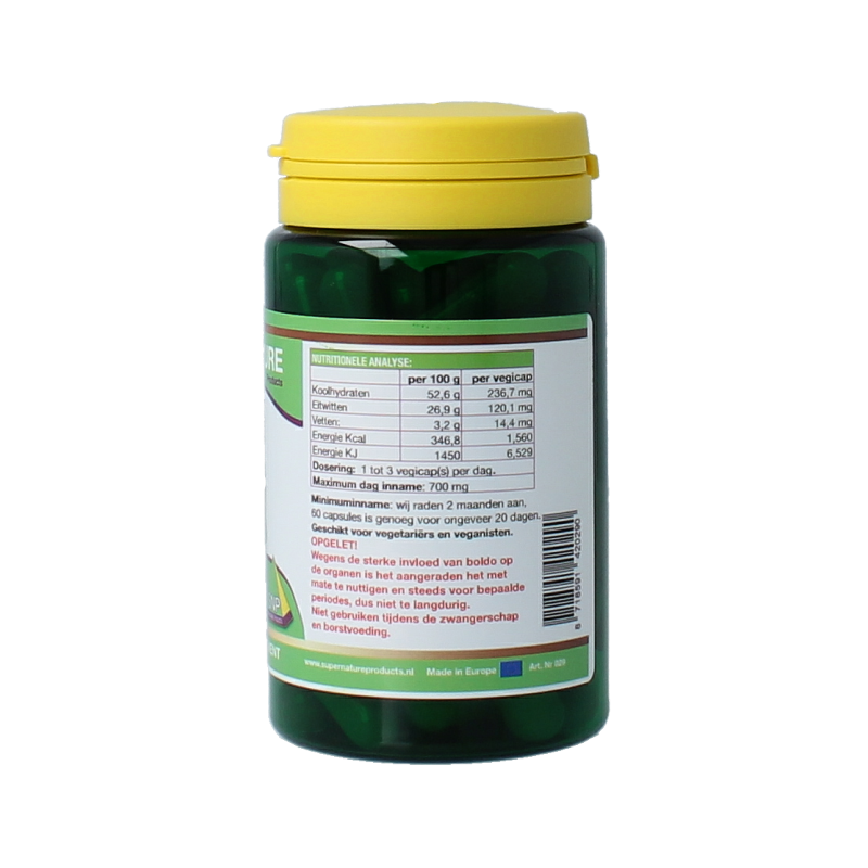 SNP Boldo 350mg puur 60 Vegetarische capsules