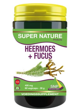 SNP Heermoes & fucus 400 mg puur 60.00 Vegetarische capsules