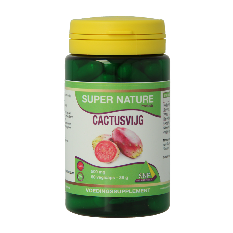 SNP Cactusvijg 500mg puur 60 Vegetarische capsules