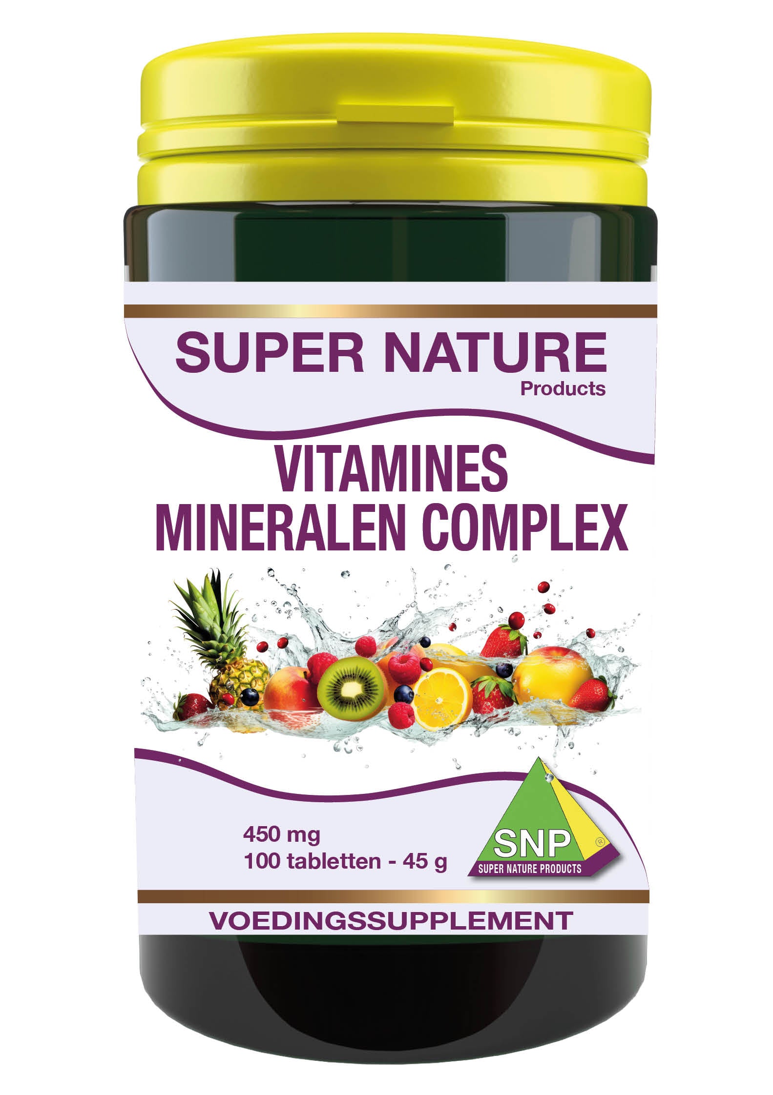 SNP Vitamines mineralen complex 450mg 100.00 Tabletten