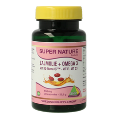 SNP Zalmolie & vit. K2 mena Q7 & vit. D3 & vit. E 30 Capsules