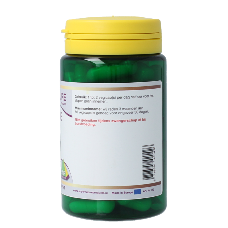 SNP L-Ornithine 500mg puur 60 Vegetarische capsules