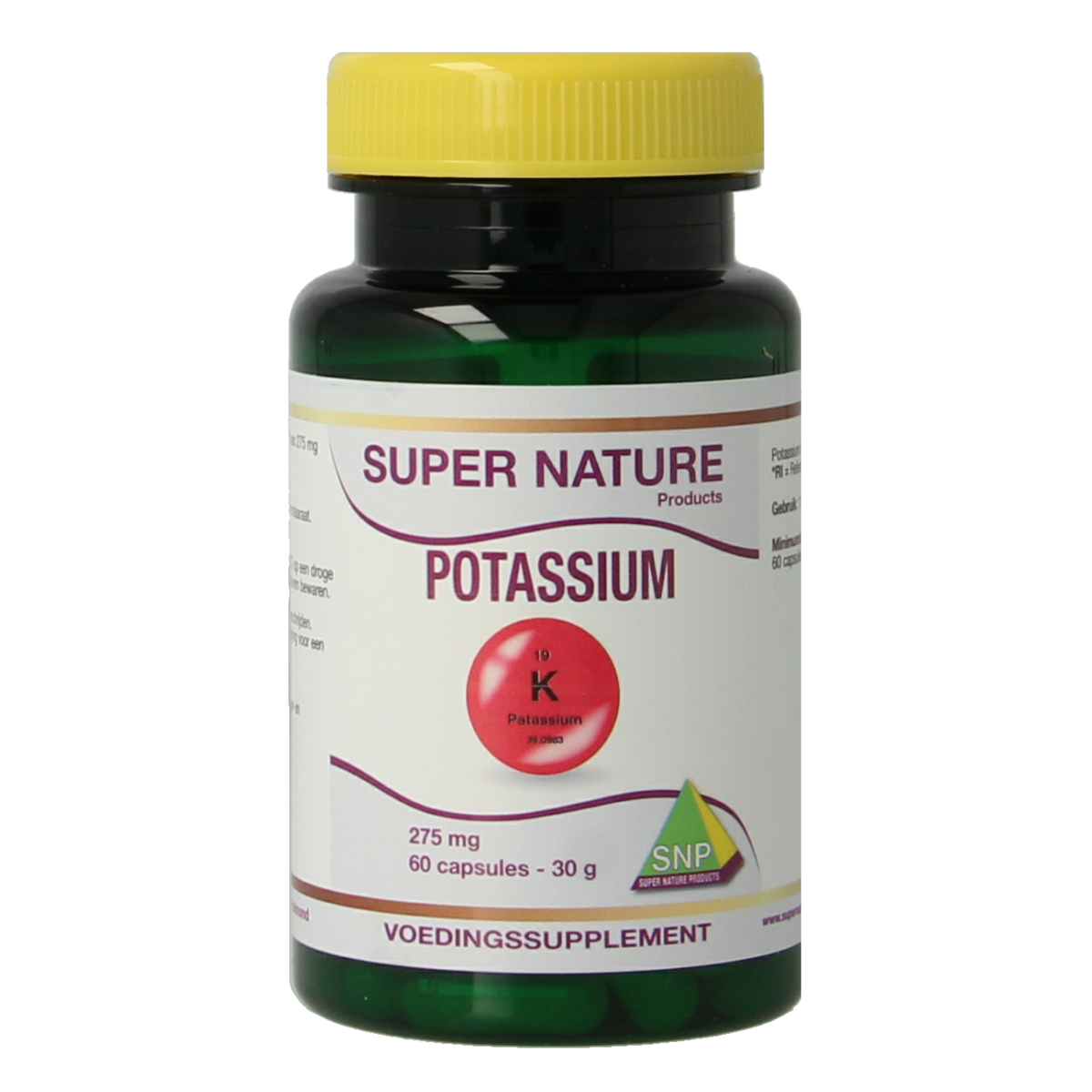 SNP Potassium citraat 275mg 60.00 Capsules