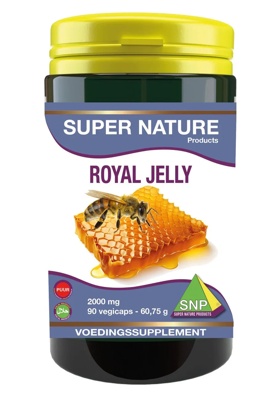 SNP Royal jelly 2000 mg puur 90 Vegetarische capsules