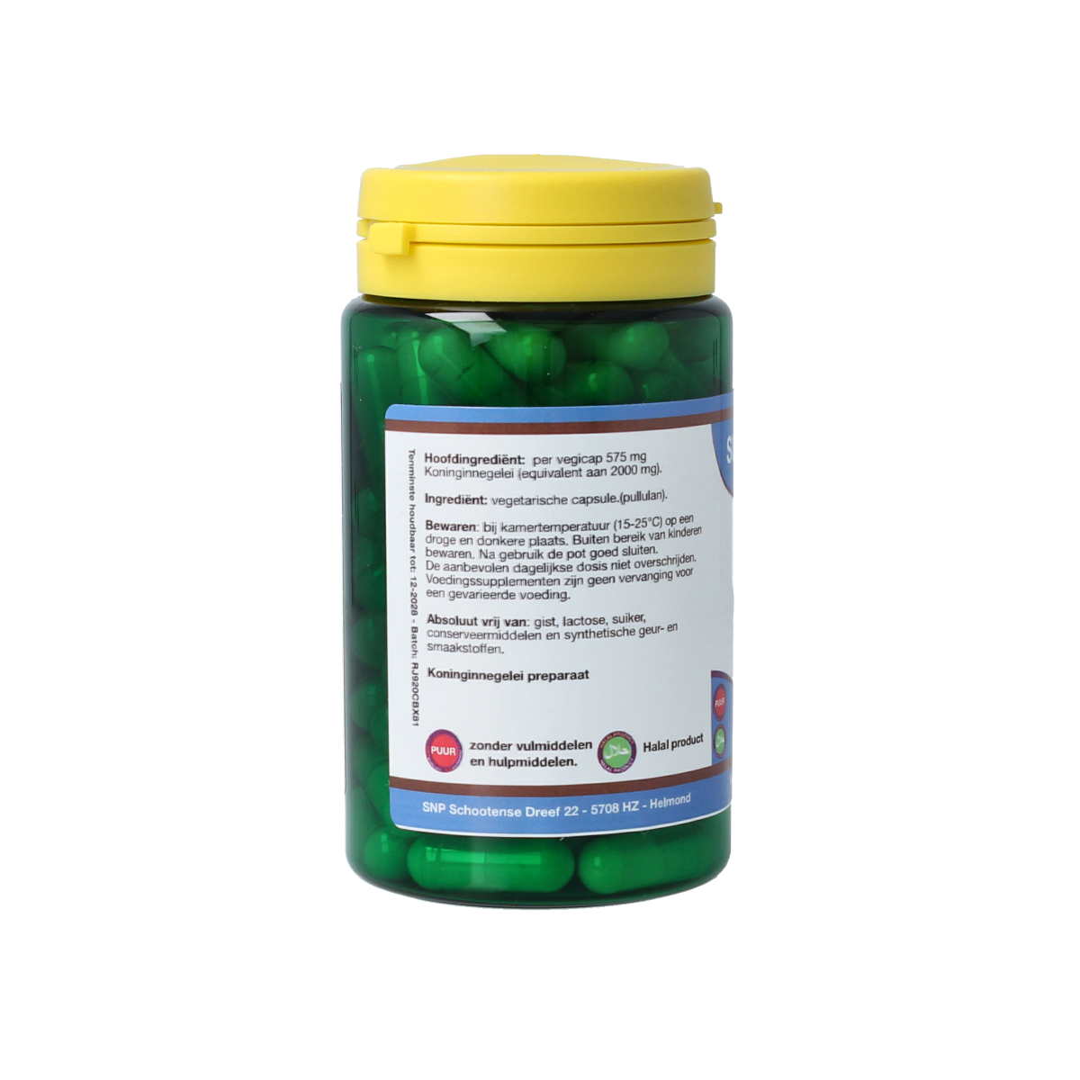 SNP Royal jelly 2000 mg puur 90.00 Vegetarische capsules
