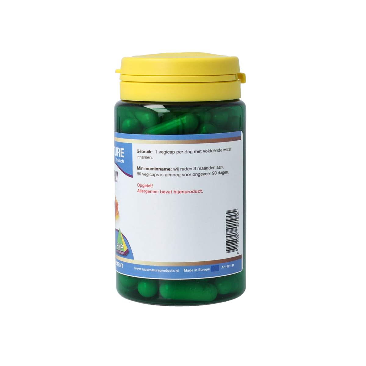 SNP Royal jelly 2000 mg puur 90.00 Vegetarische capsules