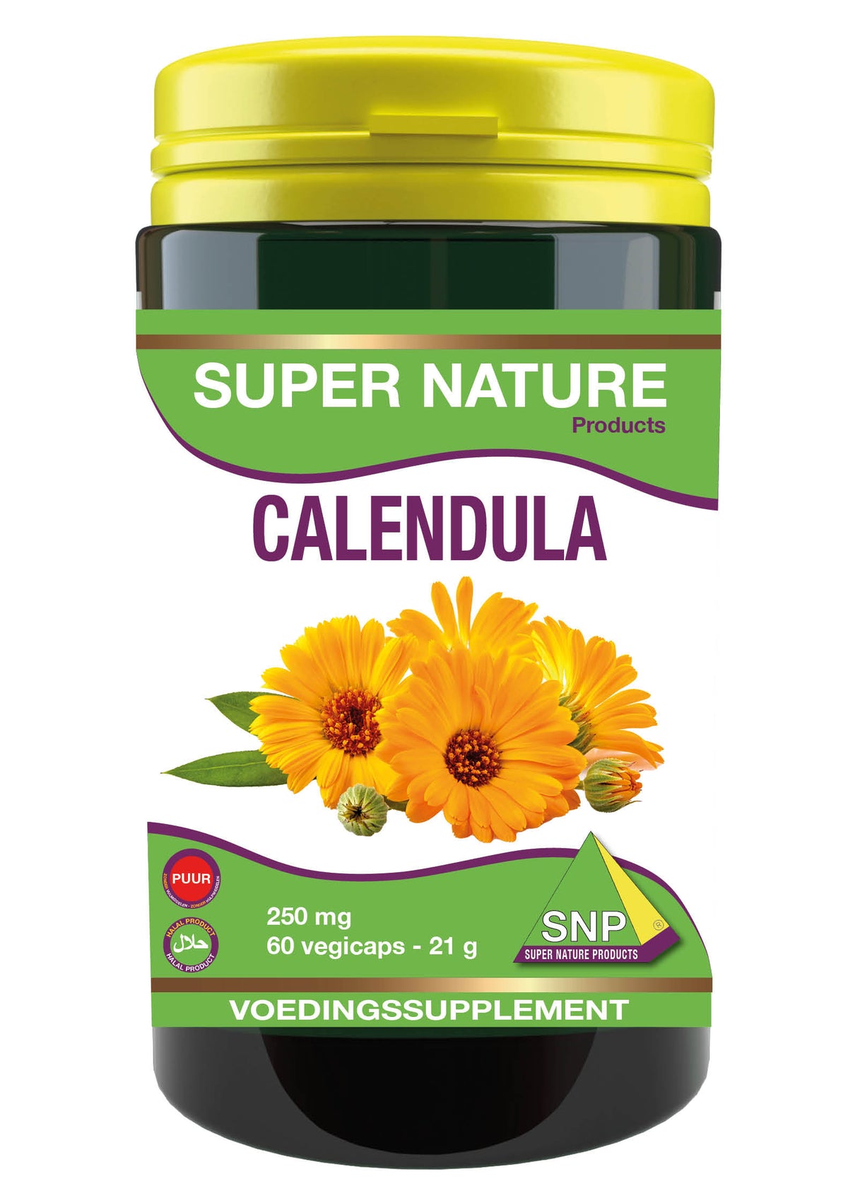 SNP Calendula 250mg puur 60 Vegetarische capsules