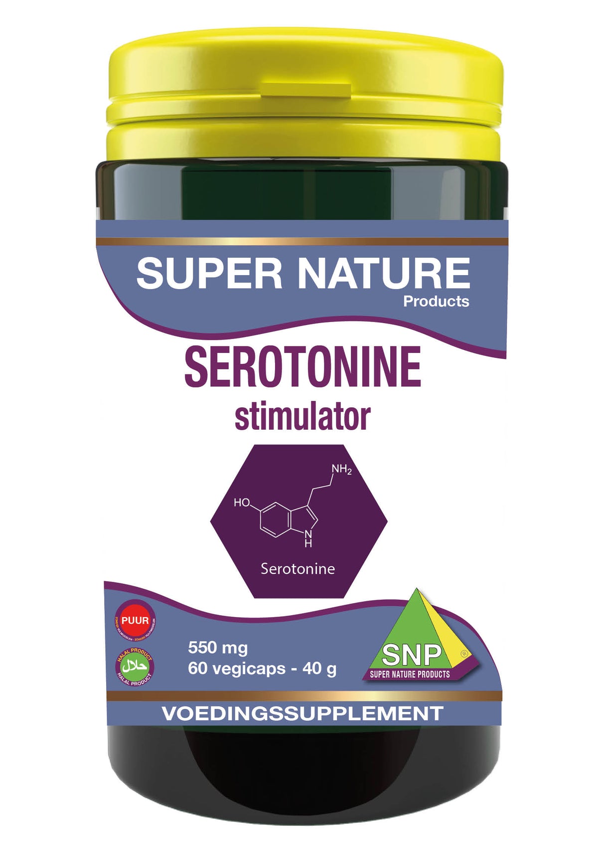 SNP Serotonine stimulator puur 60 Vegetarische capsules