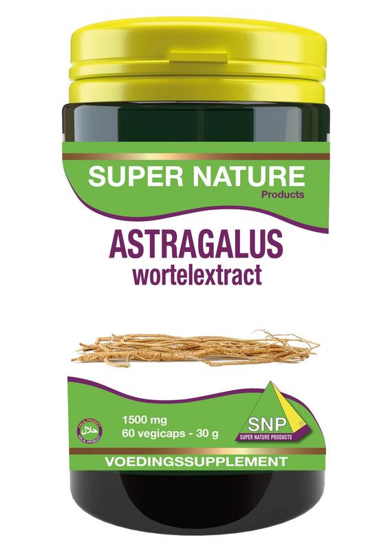 SNP Astragalus wortelextract 1500mg 60 Vegetarische capsules