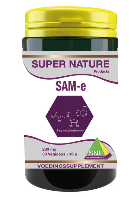 SNP SAM-e 200mg 30.00 Vegetarische capsules