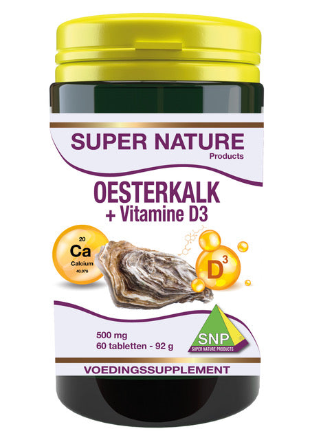 SNP Oesterkalk vitamine D3 60.00 Tabletten