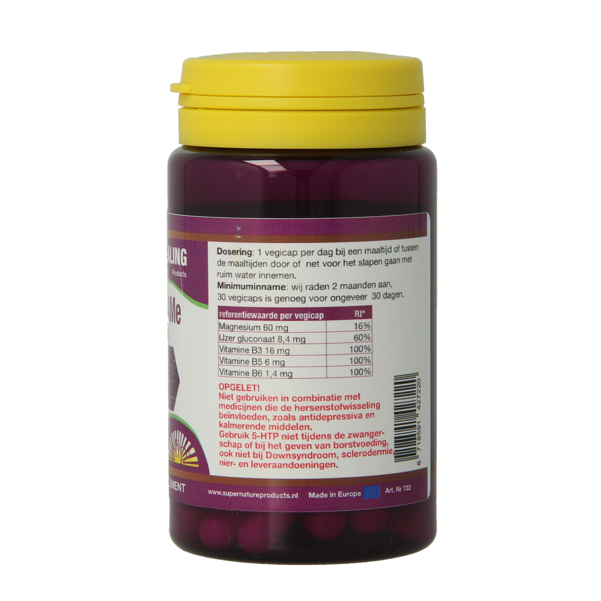 NHP 5-HTP SAME complex 30.00 Vegetarische capsules
