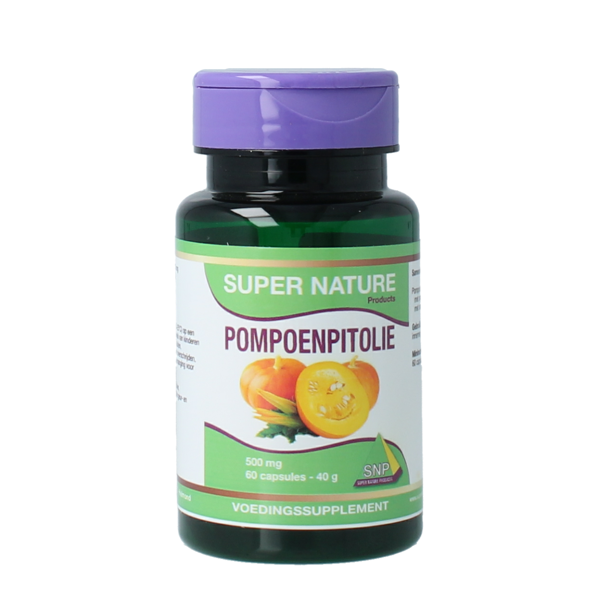 SNP Pompoenpitolie 500mg 60.00 Capsules