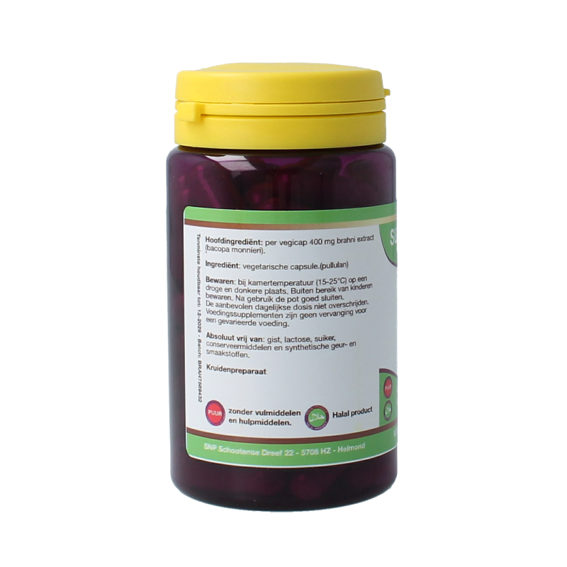 SNP Brahmi puur 60 Vegetarische capsules