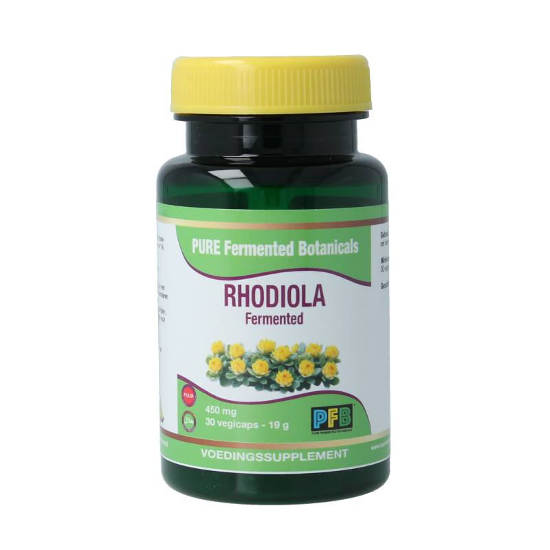 SNP Rhodiola fermented puur 30 Vegetarische capsules