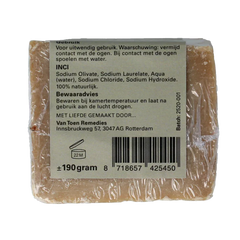 Van Toen Aleppo zeep 35% laurierbesolie 190 Gram