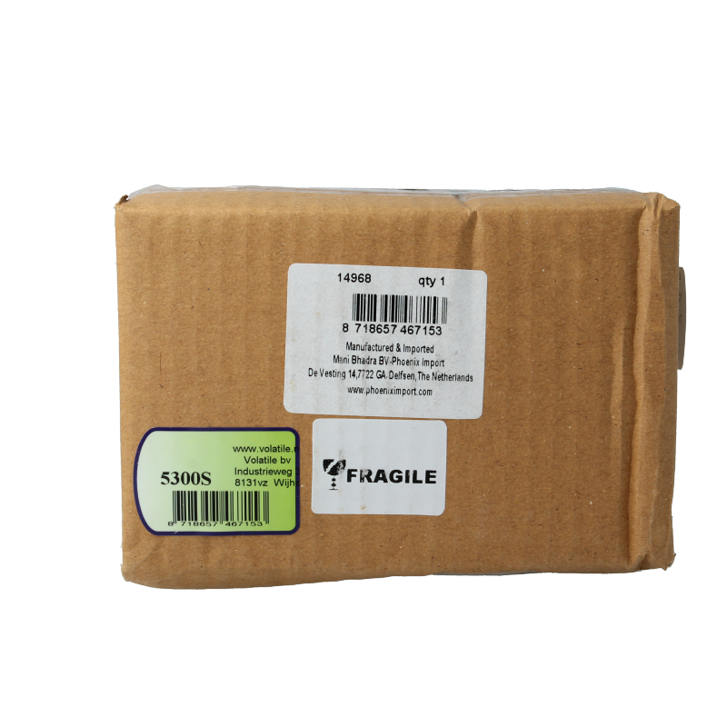 Volatile Wierook en olie verdamper zwart zeepsteen 1 Stuks