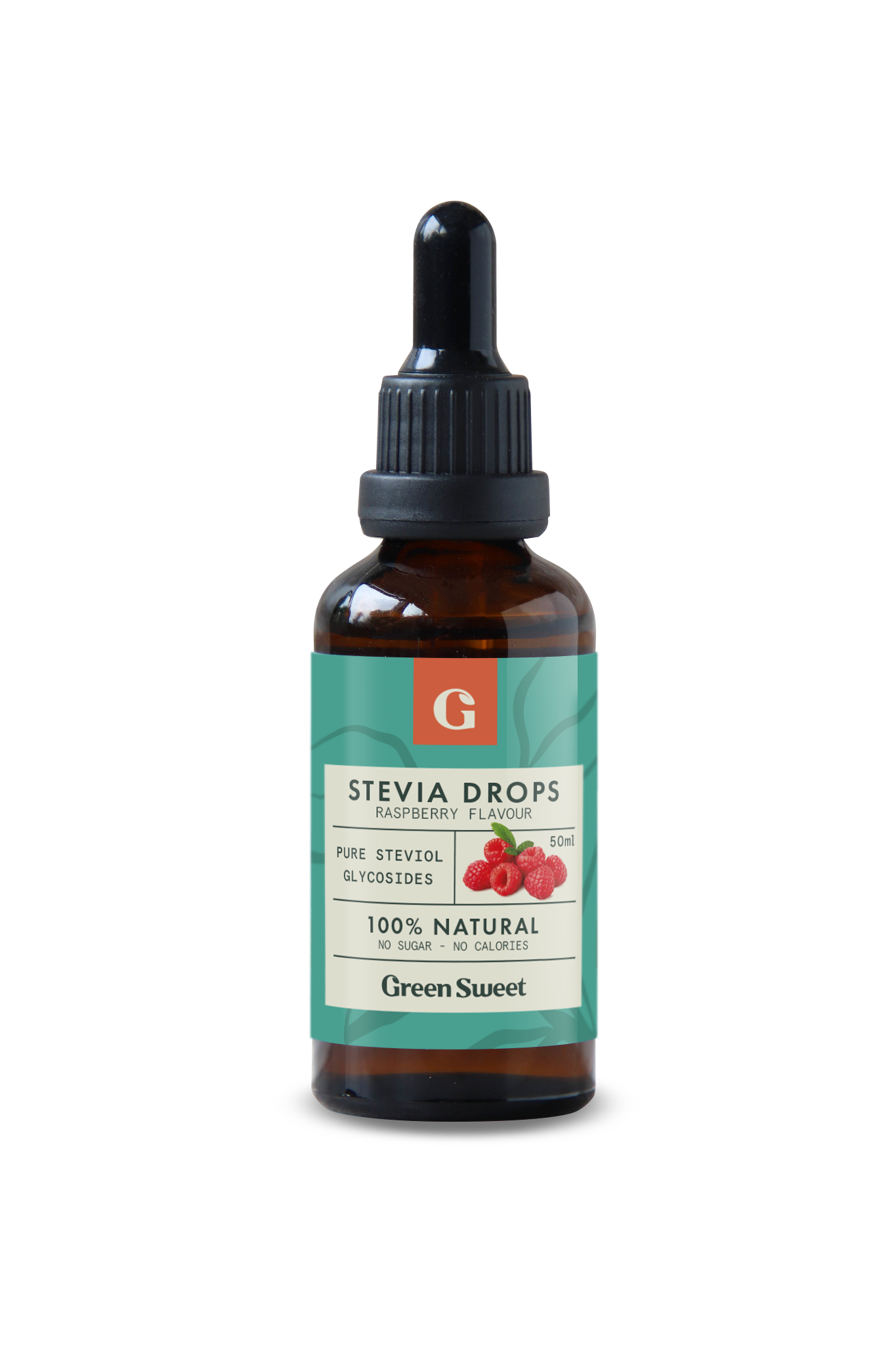 Green Sweet Vloeibare stevia framboos 50.00 Milliliter