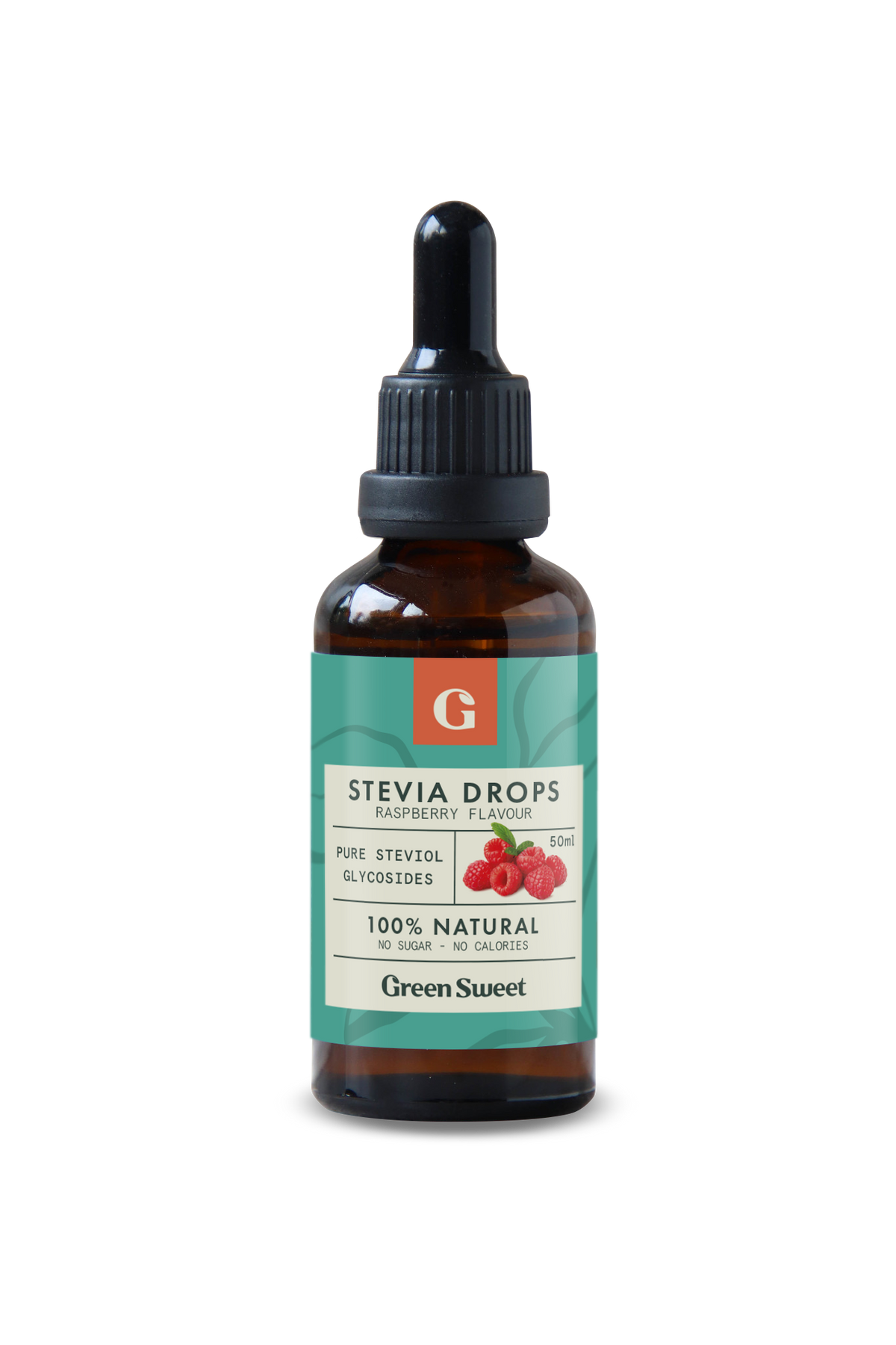 Green Sweet Vloeibare stevia framboos 50.00 Milliliter