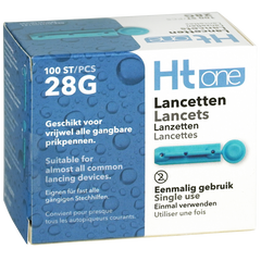 HT One Ht One Lancetten 28G 100.00 Stuks