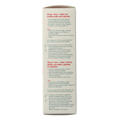 Gloup Zero medicatie inname gel framboos 150.00 Milliliter
