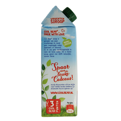 Cool Bear Siroop aardbei-appel 750.00 Milliliter