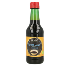 Yakso Ketjap zonder zout bio 250 Milliliter