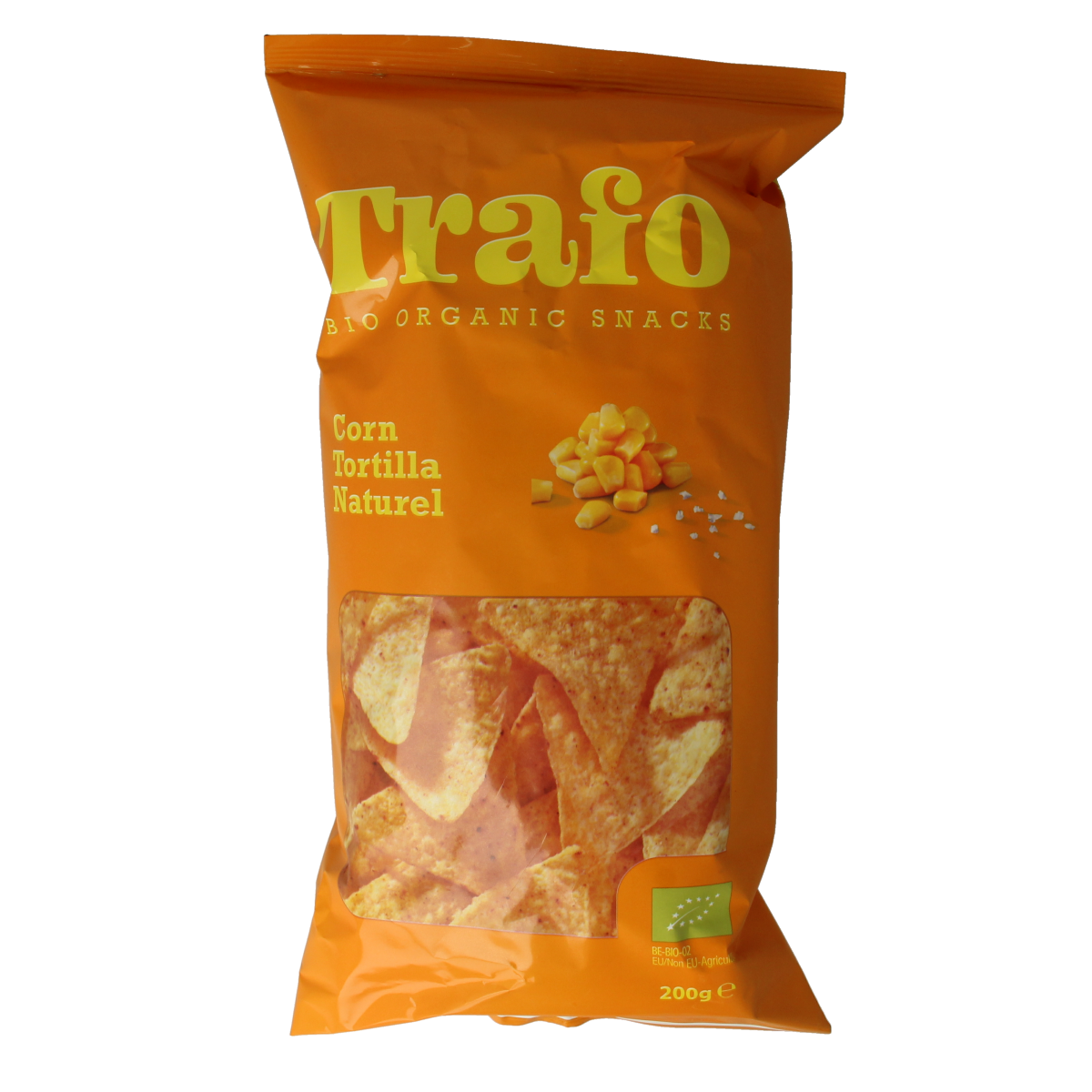 Trafo Tortilla chips naturel bio 200.00 Gram