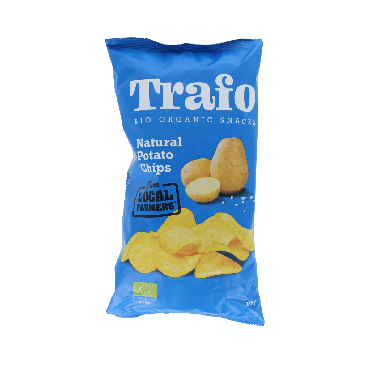 Trafo Chips gezouten bio 125.00 Gram