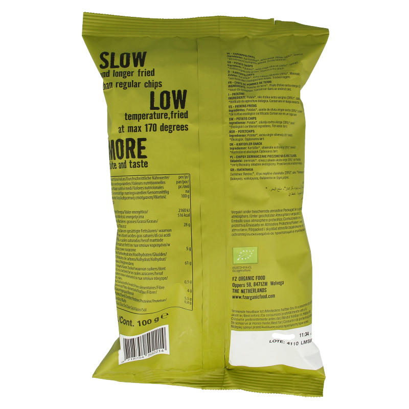 Trafo Chips lightly salted bio 100 Gram