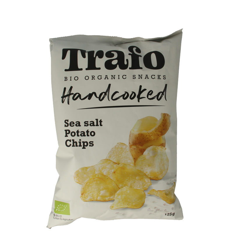 Trafo Chips handcooked zeezout bio 125 Gram