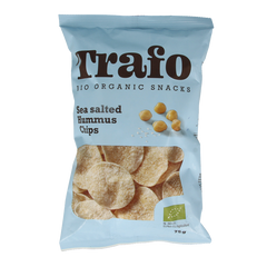 Trafo Hummus chips seasalt bio 75 Gram