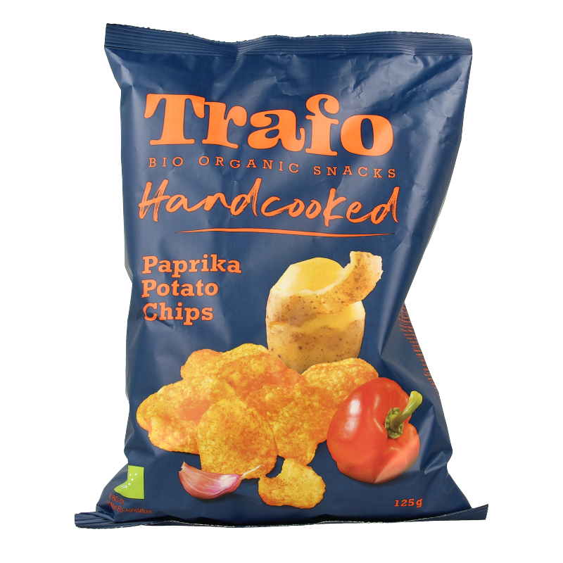 Trafo Chips handcooked paprika bio 125 Gram