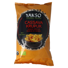 Yakso Cassave krupuk bio 75.00 Gram
