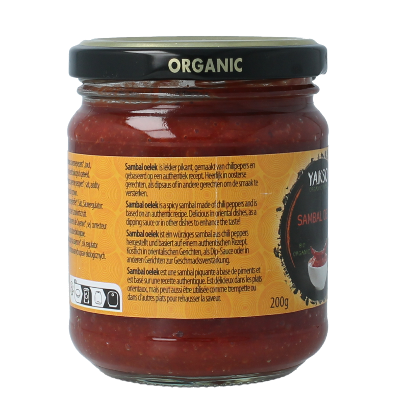 Yakso Sambal oelek bio 200 Gram