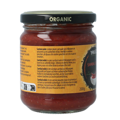 Yakso Sambal oelek bio 200 Gram