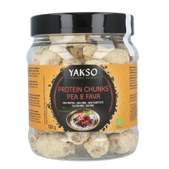 Yakso Eiwitbrokken erwten & fava bonen bio 100.00 Gram