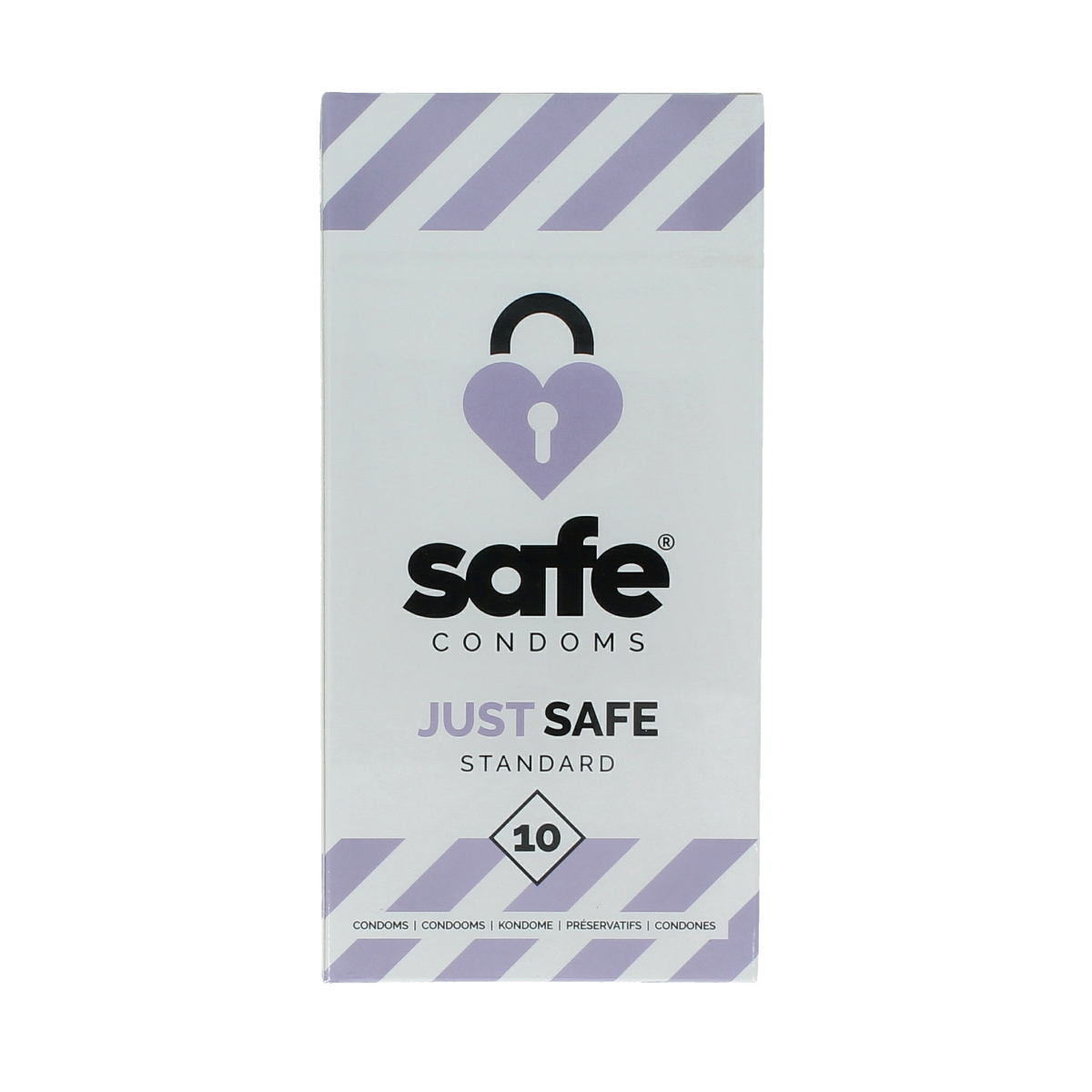 Safe Condooms siliconen glijmiddel 10.00 Stuks