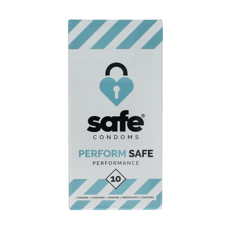 Safe Condooms orgasme vertragend performance 10 Stuks