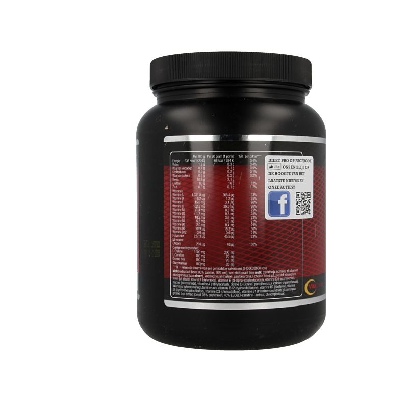 Dieet Pro Stevia aardbei 400 Gram