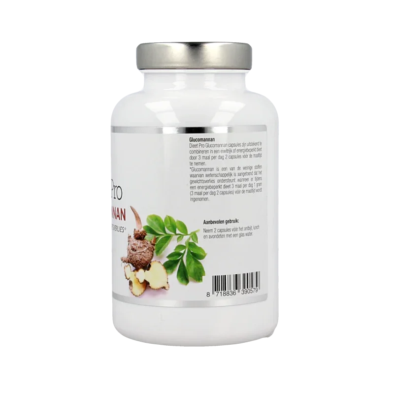 Dieet Pro Glucomannan 120 Capsules