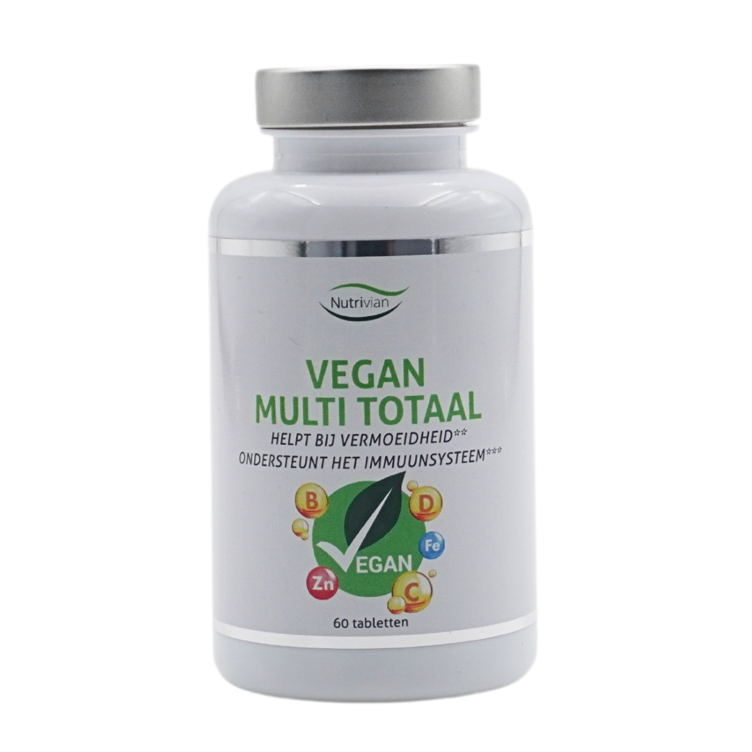 Nutrivian Multi totaal vegan 60.00 Tabletten