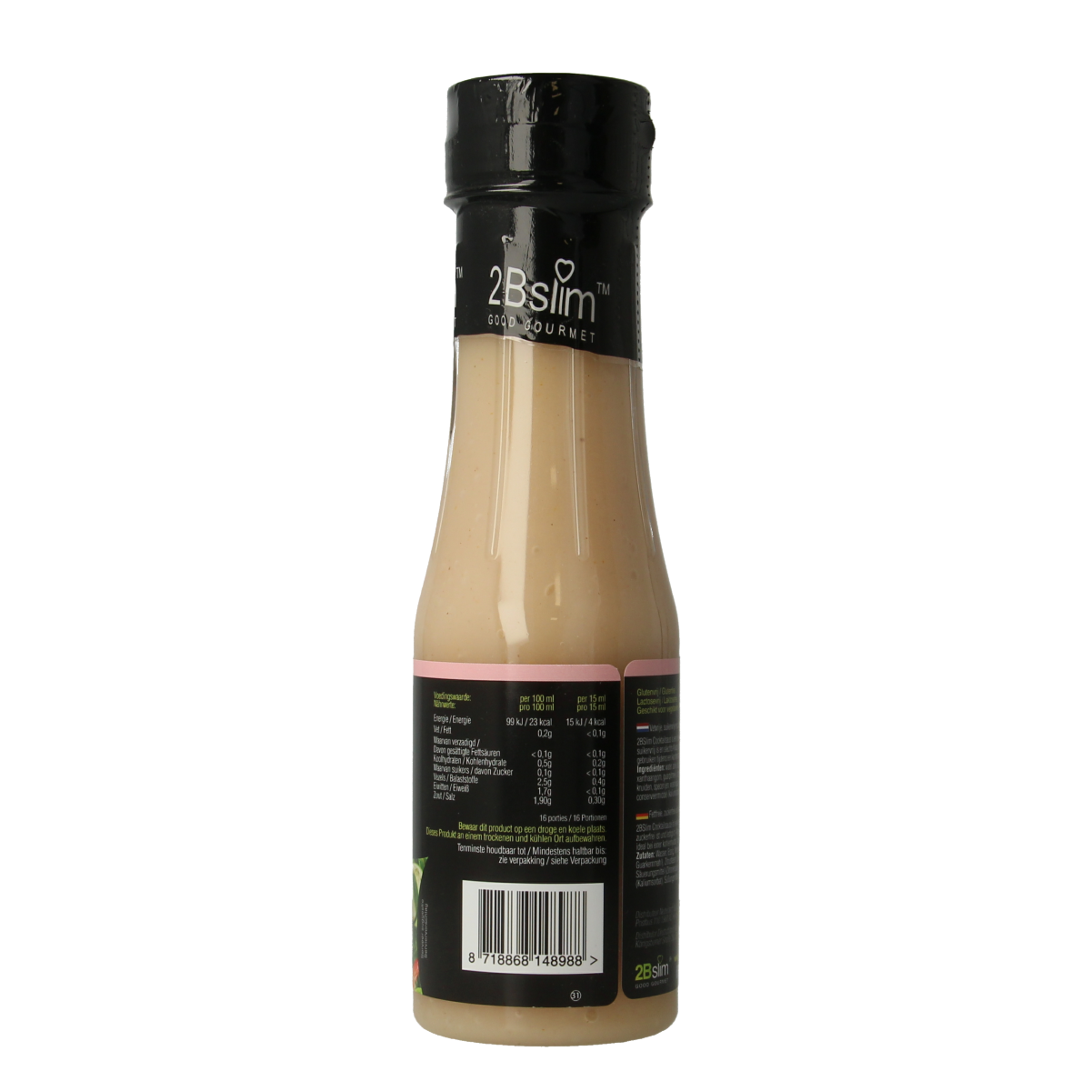2bslim Cocktailsaus 250.00 Milliliter