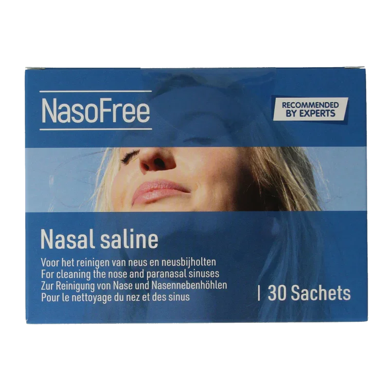Dos Medical NasoFree nasaal saline spoelzout 2.5 gram 30 Stuks