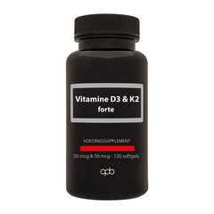 APB Holland Vitamine D3 50mcg & K2 50mcg forte 120 Softgels