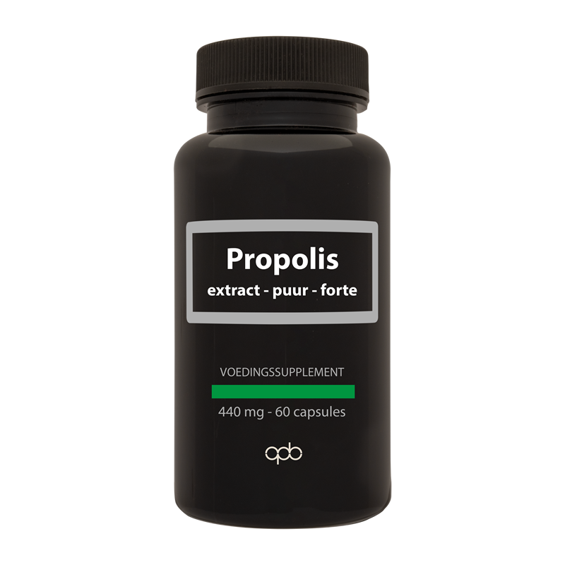 APB Holland Propolis extract puur 440mg 60 Vegetarische capsules
