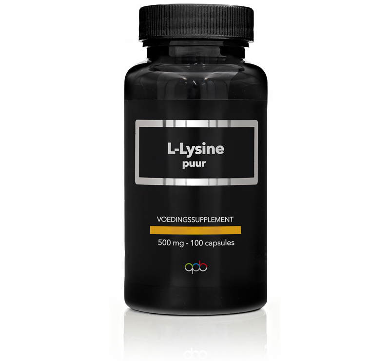 APB Holland L-Lysine puur 500mg 100 Capsules