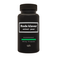 APB Holland Rode klaver extract puur forte 440mg 70.00 Capsules